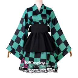 Đồ Cosplay Kamado Tanjiro Nữ 3