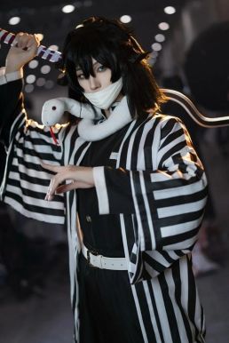 Đồ Cosplay Xà Trụ Iguro Obanai - Kimetsu No Yaiba