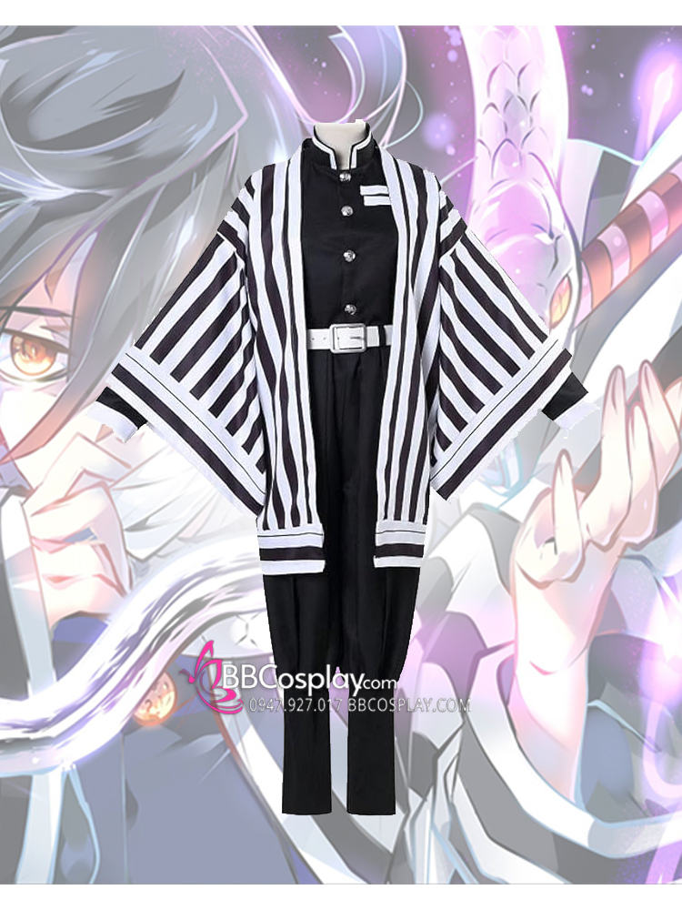 Đồ Cosplay Xà Trụ Iguro Obanai - Kimetsu No Yaiba