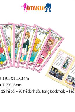 Bộ Bài Sakura Clear Cards Mới 55 Lá