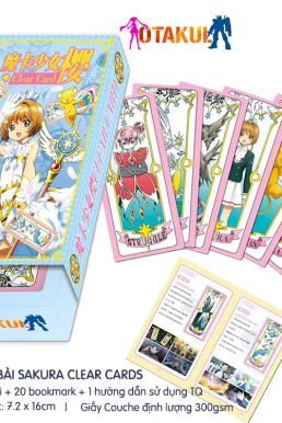 Bộ Bài Sakura Clear Cards Mới 55 Lá