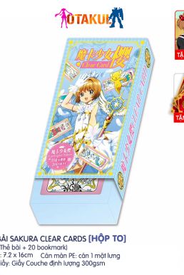 Bộ Bài Sakura Clear Cards Mới 55 Lá