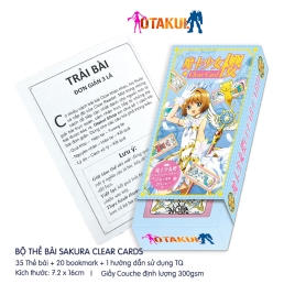 Bộ Bài Sakura Clear Cards Mới 55 Lá