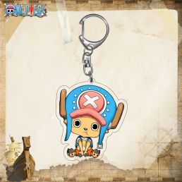 Móc Khóa One Piece - Luffy & Chopper: Cặp Đôi Vui Nhộn Của Băng Hải Tặc Mũ Rơm