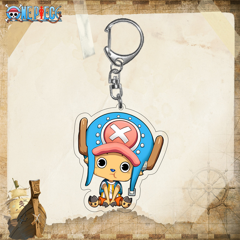 Móc Khóa One Piece - Luffy & Chopper: Cặp Đôi Vui Nhộn Của Băng Hải Tặc Mũ Rơm