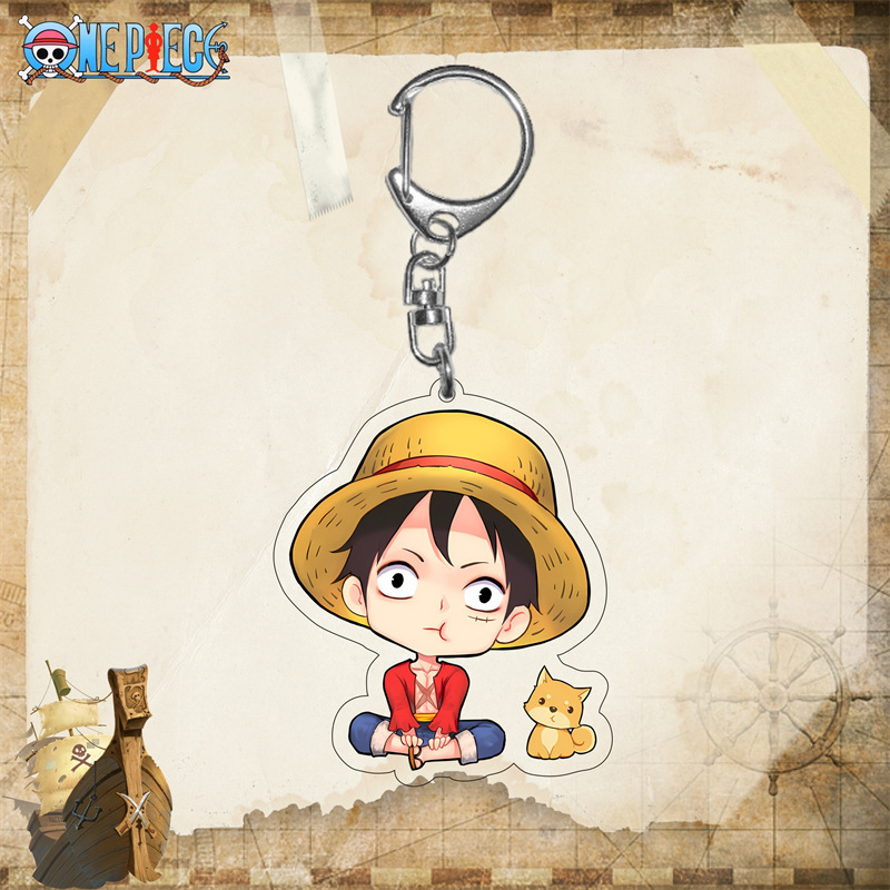 Móc Khóa One Piece - Luffy & Chopper: Cặp Đôi Vui Nhộn Của Băng Hải Tặc Mũ Rơm