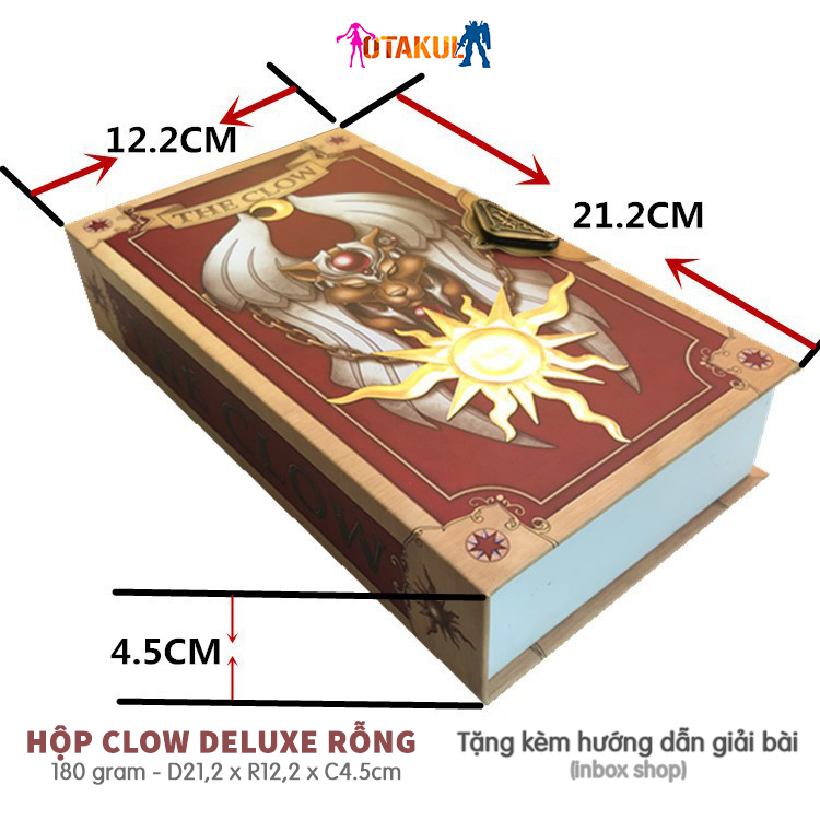 Hộp Rỗng Để Đựng Thẻ Bài Sakura Deluxe