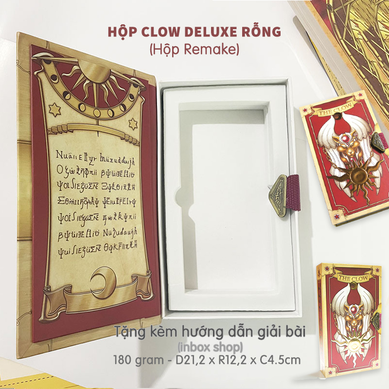 Hộp Rỗng Để Đựng Thẻ Bài Sakura Deluxe