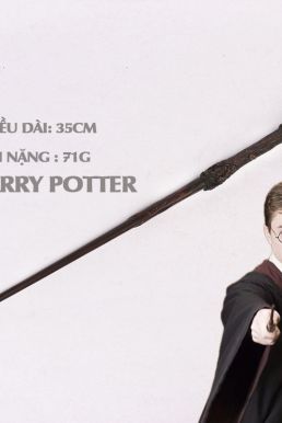 (Hàng HOT - Mới Về - Không Hộp) - Đũa Phép Harry Potter - Bộ Sưu Tập Gậy Harry Potter Chính Hiệu