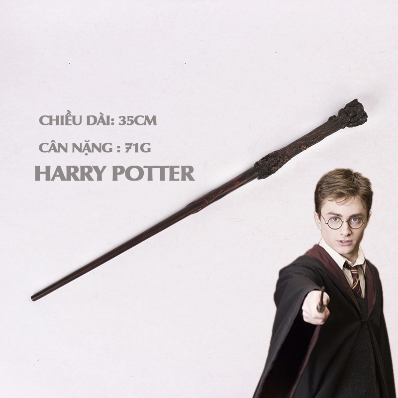 (Hàng HOT - Mới Về - Không Hộp) - Đũa Phép Harry Potter - Bộ Sưu Tập Gậy Harry Potter Chính Hiệu