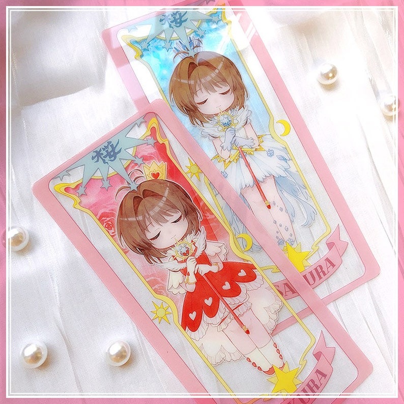 Set Thẻ Bài Sakura Trong Suốt Đủ Màu - Bộ Sưu Tập Ma Thuật Đặc Biệt