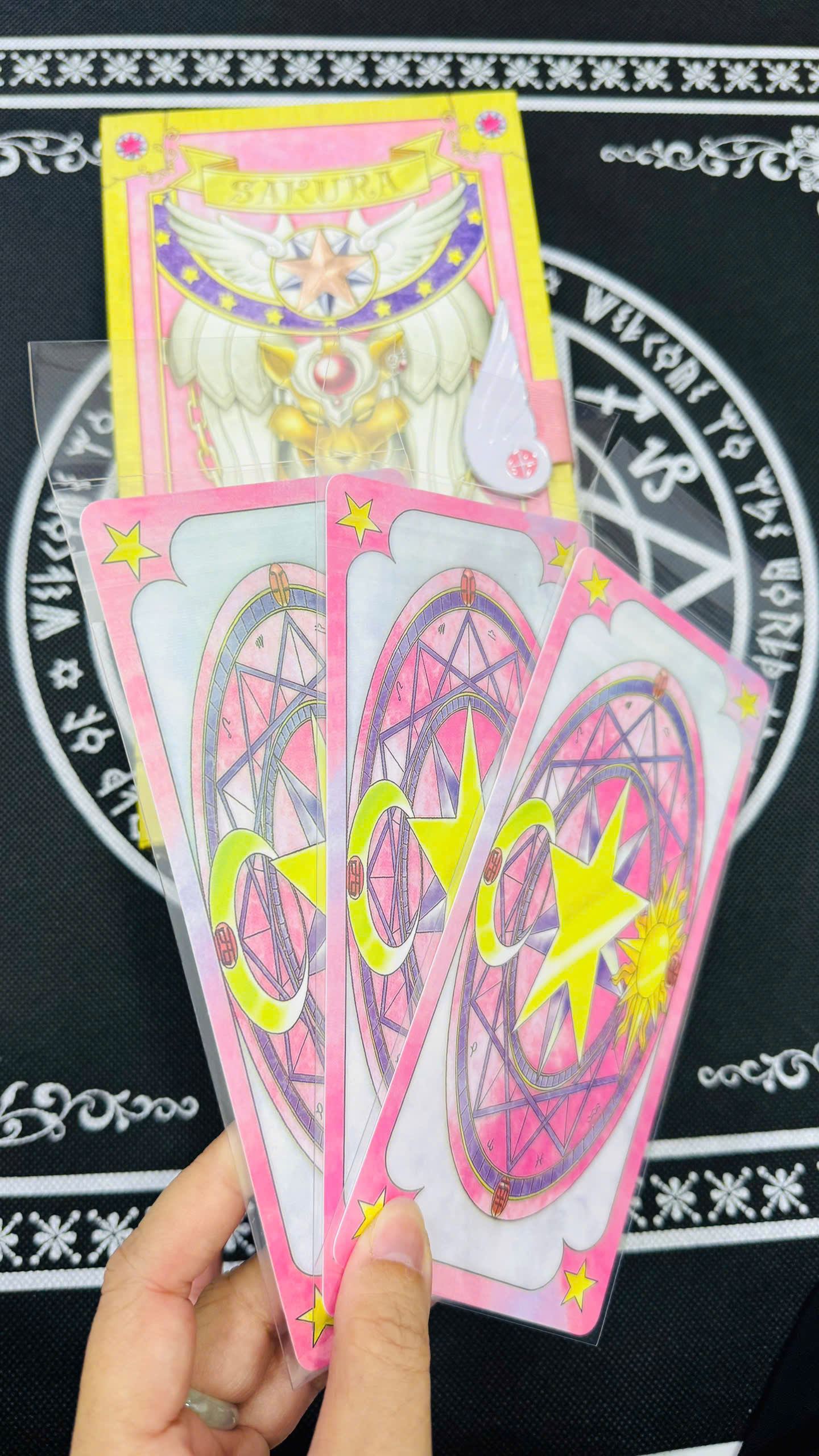 Sleeve Bọc Bài Sakura - Clow Card Hàng Chính Hãng Cao Cấp