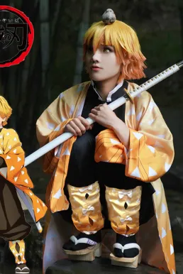 Áo Choàng Agatsuma Zenitsu - Kimetsu No Yaiba