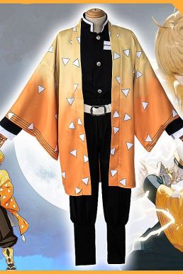 Áo Choàng Agatsuma Zenitsu - Kimetsu No Yaiba