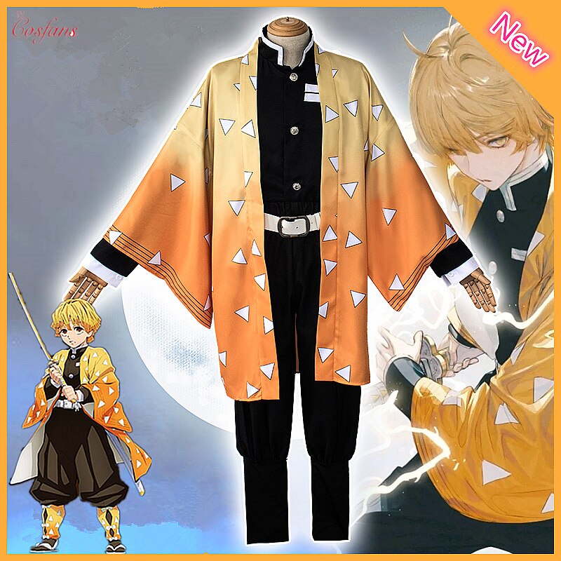Áo Choàng Agatsuma Zenitsu - Kimetsu No Yaiba