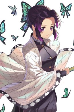 Áo Khoác Trùng Trụ Kochou Shinobu - Kimetsu No Yaiba