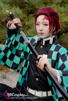 Áo Khoác Kamado Tanjiro - Kimetsu No Yaiba