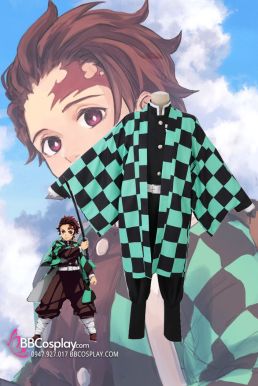 Áo Khoác Kamado Tanjiro - Kimetsu No Yaiba