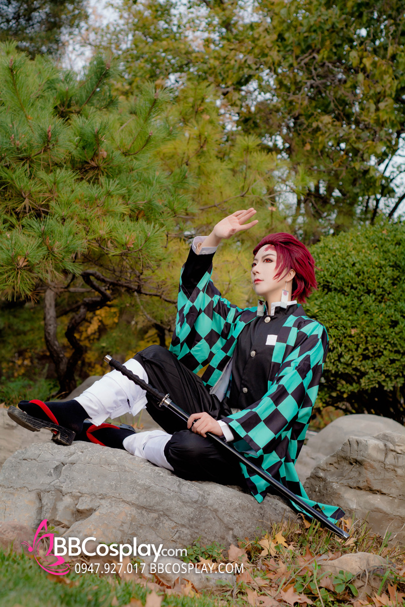 Áo Khoác Kamado Tanjiro - Kimetsu No Yaiba