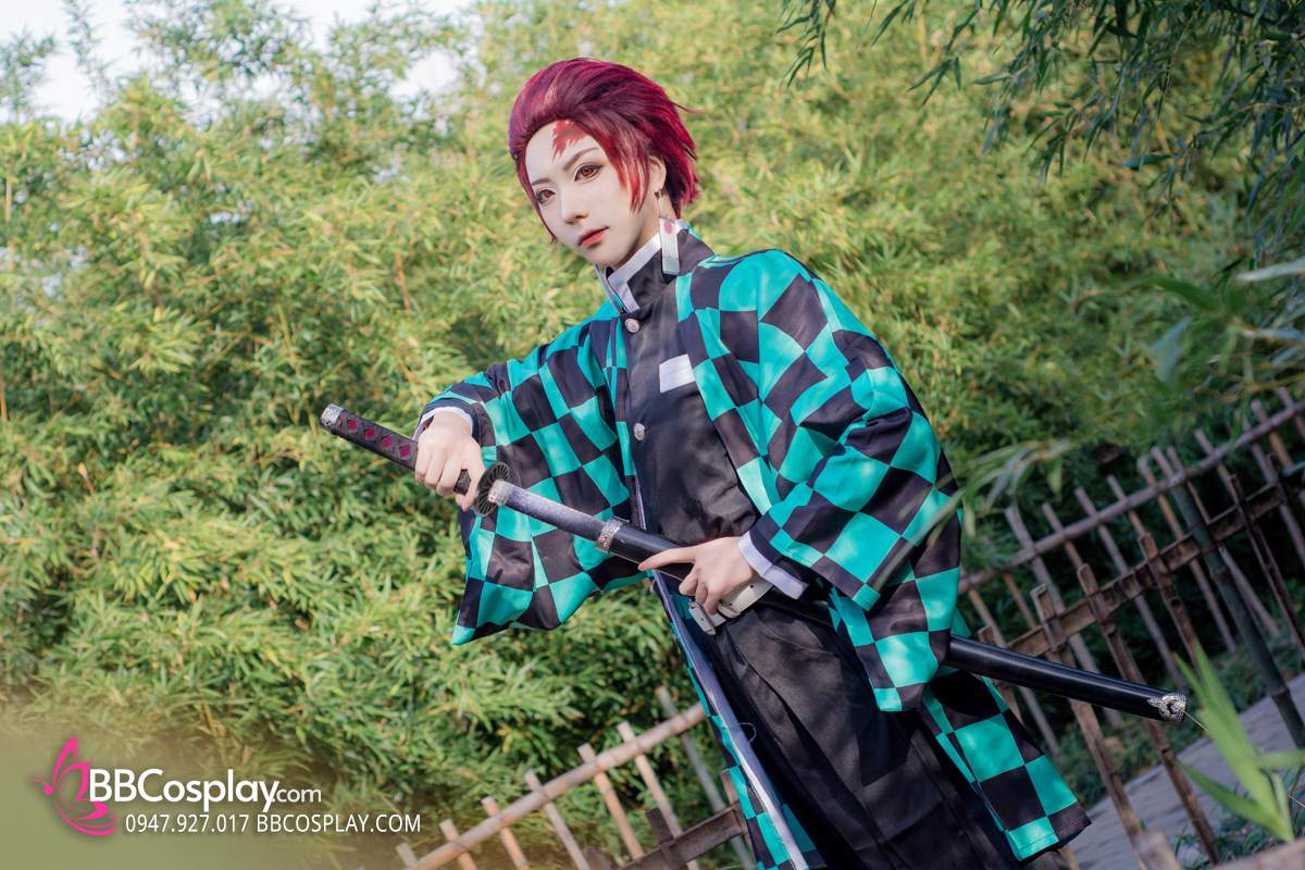 Áo Khoác Kamado Tanjiro - Kimetsu No Yaiba