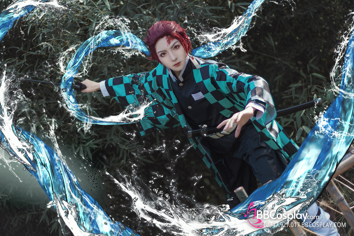 Áo Khoác Kamado Tanjiro - Kimetsu No Yaiba