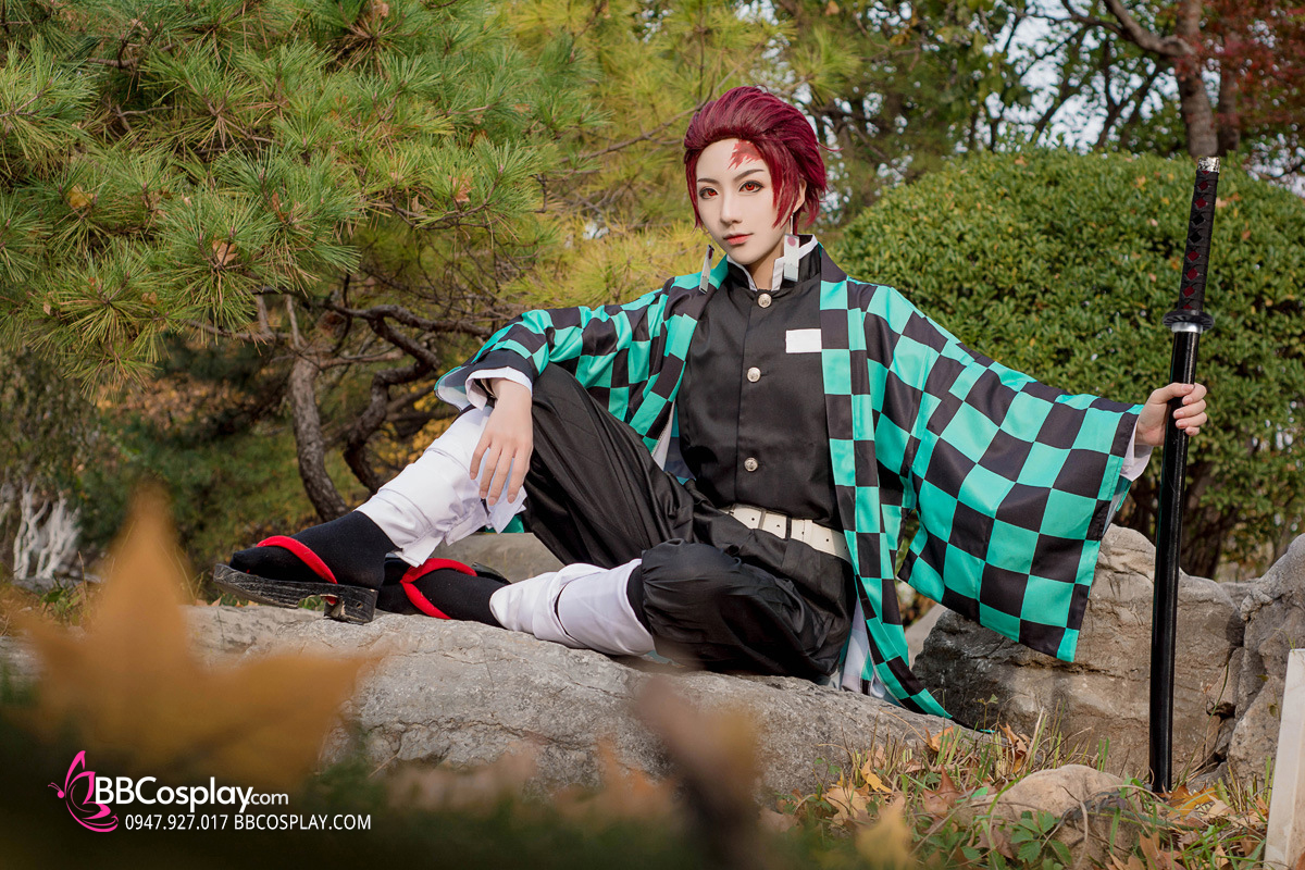 Áo Khoác Kamado Tanjiro - Kimetsu No Yaiba