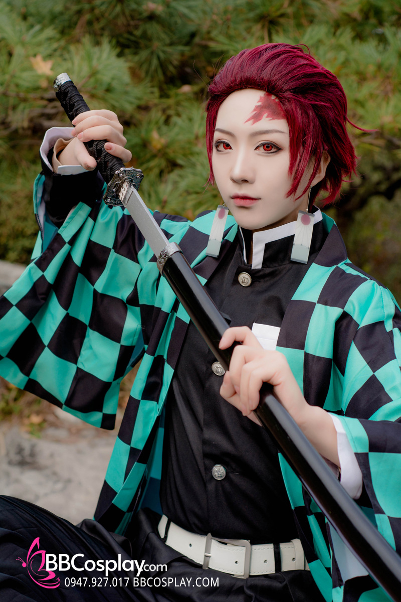 Áo Khoác Kamado Tanjiro - Kimetsu No Yaiba