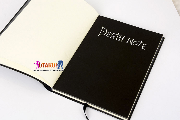 Sổ Tay Death Note Lớn - Cuốn Sổ Tử Thần Lớn Có Hộp Tặng Kèm Bút Lông Và Bookmark 17592