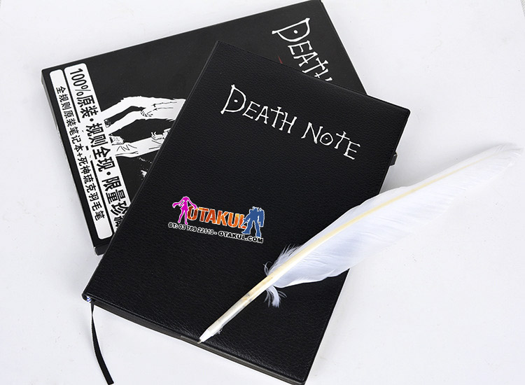 Sổ Tay Death Note Lớn - Cuốn Sổ Tử Thần Lớn Có Hộp Tặng Kèm Bút Lông Và Bookmark 17592