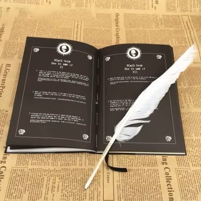 Sổ Tay Death Note Lớn - Cuốn Sổ Tử Thần Lớn Có Hộp Tặng Kèm Bút Lông Và Bookmark 17592
