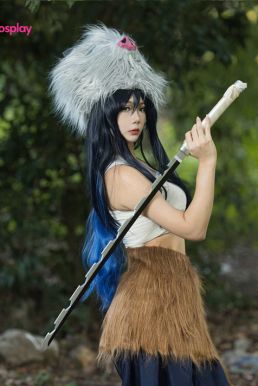 Đồ Cosplay Hashibira Inosuke Phiên Bản Nữ - Kimetsu No Yaiba