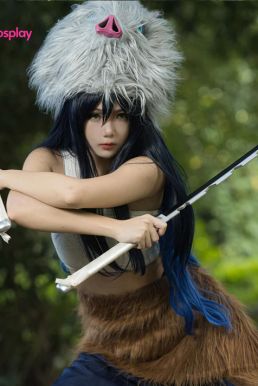 Đồ Cosplay Hashibira Inosuke Phiên Bản Nữ - Kimetsu No Yaiba