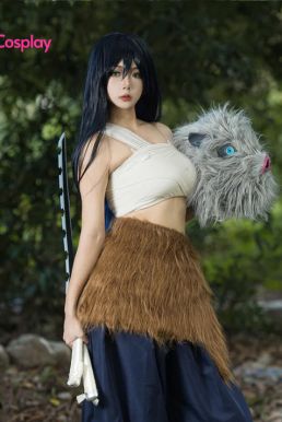 Đồ Cosplay Hashibira Inosuke Phiên Bản Nữ - Kimetsu No Yaiba