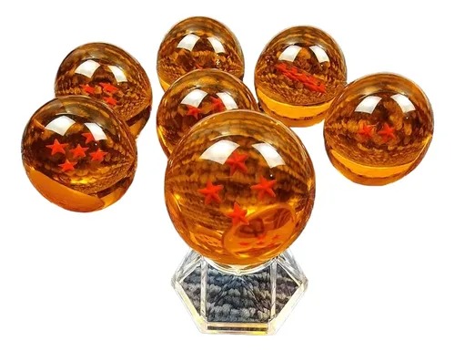Bộ 7 Cái Đế Nhựa Trưng Bày Ngọc Rồng Trong Phim Gragon Ball - 7 Viên Ngọc Rồng