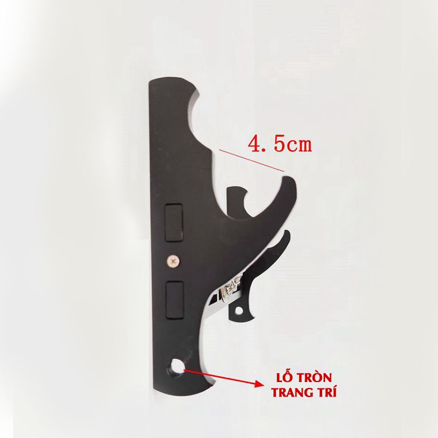 Giá Để Kiếm Treo Tường 1 Tầng CNC Khắc Hoạ Tiết Kỳ Lân Nổi 3D - Vẻ Đẹp Uy Quyền Và Sang Trọng