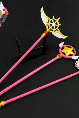 (Hàng Mới 2025) Bộ Gậy Phép Thuật Sakura 22Cm - Gậy Sakura Mộng Trượng 22Cm