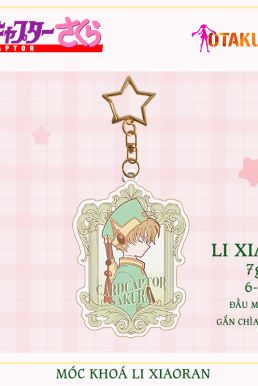 Móc Khóa Cardcaptor Sakura Hồng - Kỷ Vật Phép Thuật Trong Tầm Tay