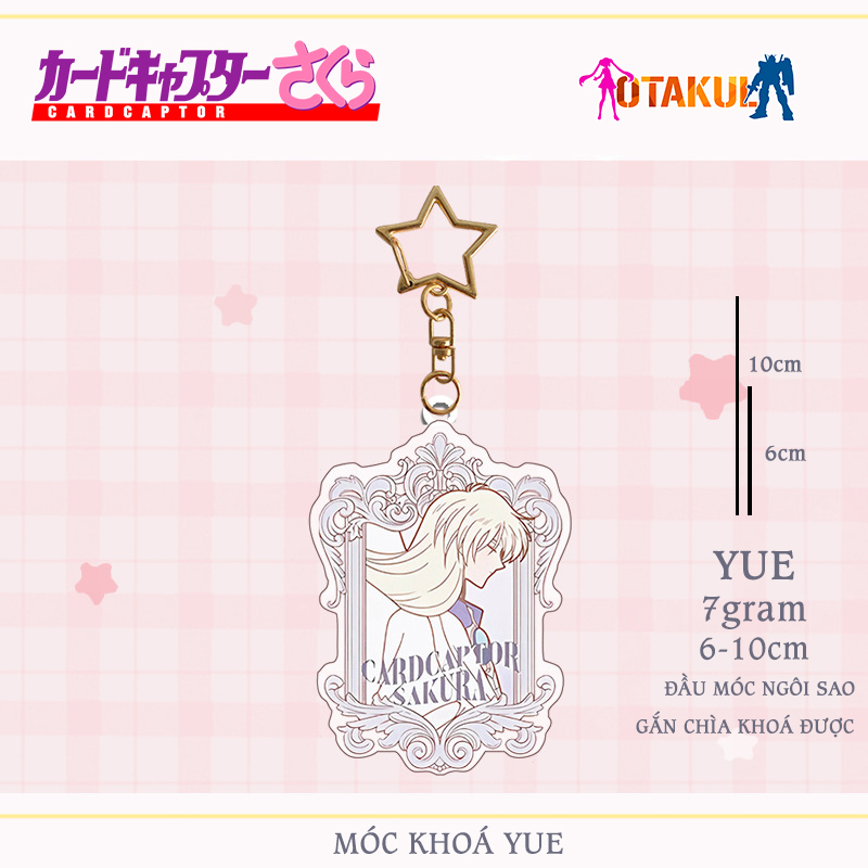 Móc Khóa Cardcaptor Sakura - Li Xiao Ran - Kỷ Vật Phép Thuật Trong Tầm Tay