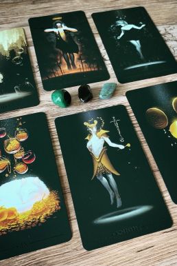 Bài Bài True Black Tarot - Bộ Bài Tarot Huyền Bí