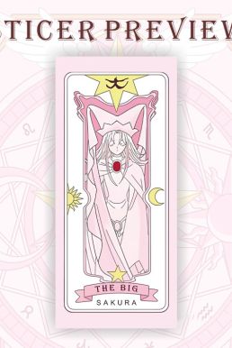 Bộ Sticker Sakura Siêu To Khủng Lồ - Triệu Tập Phép Thuật