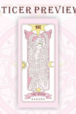 Bộ Sticker Sakura Siêu To Khủng Lồ - Triệu Tập Phép Thuật