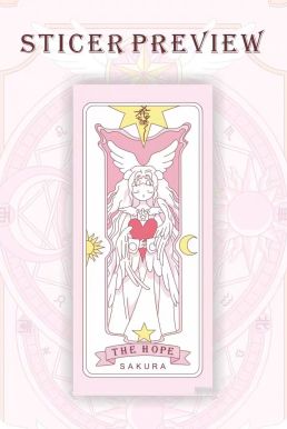 Bộ Sticker Sakura Siêu To Khủng Lồ - Triệu Tập Phép Thuật
