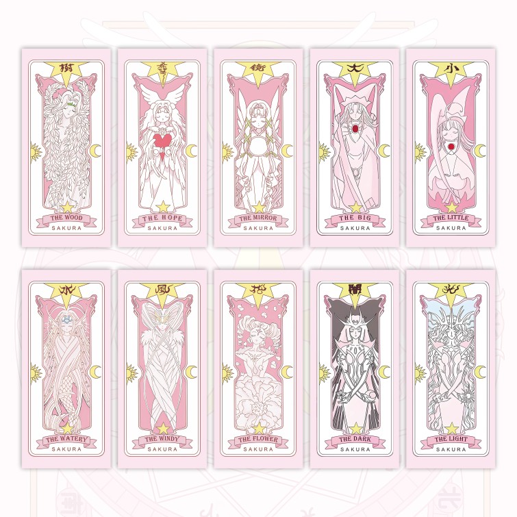 Bộ Sticker Sakura Siêu To Khủng Lồ - Triệu Tập Phép Thuật