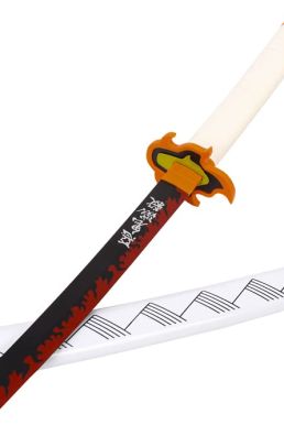 Kiếm Gỗ Luân Kiếm Viêm Trụ Rengoku Thế Hệ 2 - Kimetsu No Yaiba