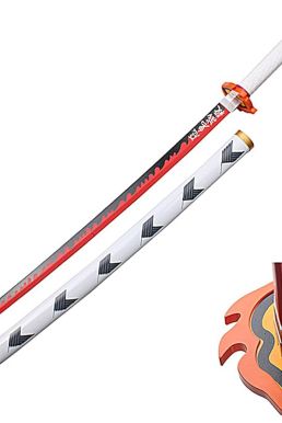 Kiếm Gỗ Luân Kiếm Viêm Trụ Rengoku Thế Hệ 3 - Kimetsu No Yaiba