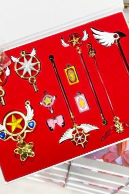 (Hàng Mới Về) Bộ Móc Khóa Sakura 2025