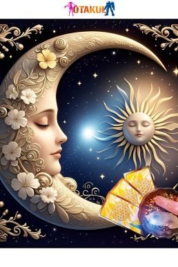 Thảm Trải Bài Fiber Mạn Đà La David Vàng 50*50Cm - Dùng Bói Bài Tarot - Bói Bài Sakura