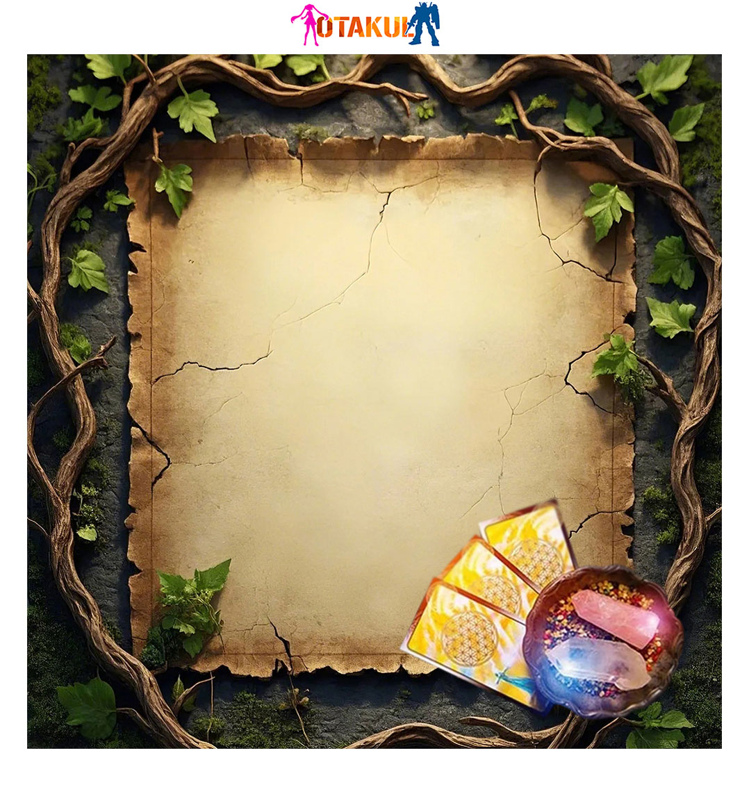 Thảm Trải Bài Fiber Sen David Galaxy 75*75Cm - Dùng Bói Bài Tarot - Bói Bài Sakura