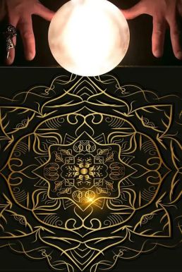 Thảm Trải Bài Fiber Cảm Hứng Mạn Đà La 50*50Cm - Dùng Bói Bài Tarot - Bói Bài Sakura