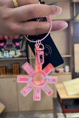 Gậy Sakura Ngôi Sao Xoay Bài Mini 8,6Cm - Móc Khoá Ngôi Sao Sakura